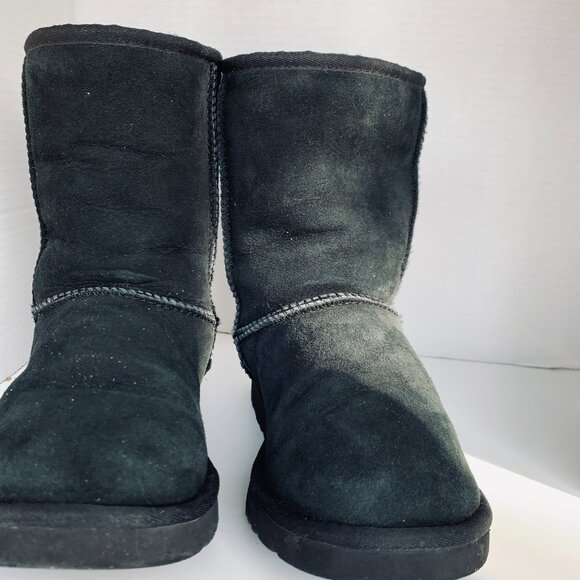 UGG Classic Short II Suede Boot Woman Sz 7 - Picture 9 of 14